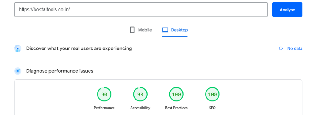 Google PageSpeed Insights