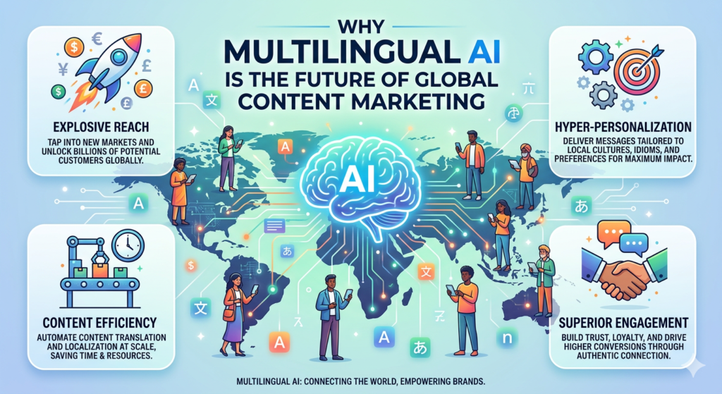 Why Multilingual AI is the Future of Global Content Marketing